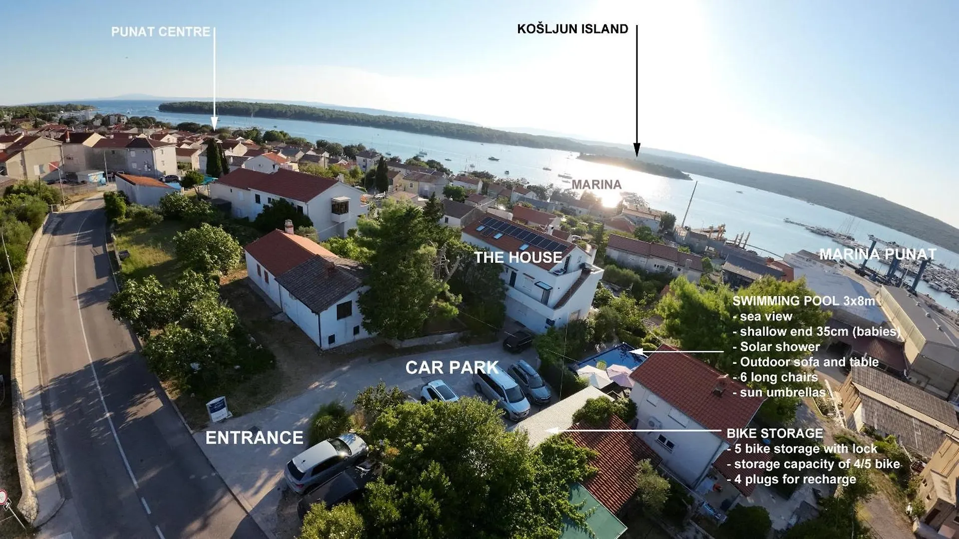 Apartments Monika Bed & Breakfast 1&4 Punat Croatia
