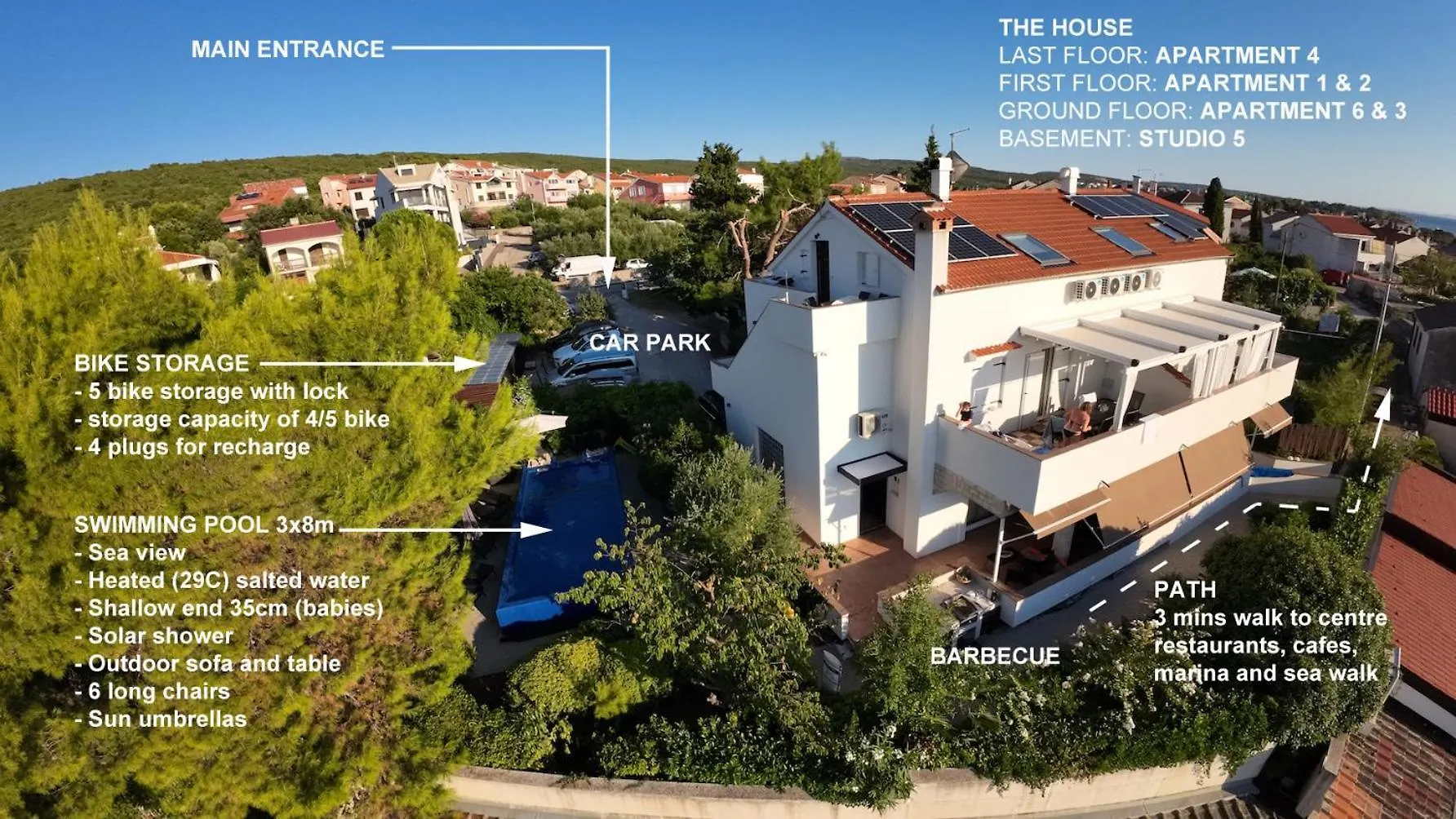 Apartments Monika Bed & Breakfast 1&4 Punat